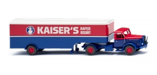 Wiking 051328 - H0 - Henschel Koffersattelzug Kaisers Kaffee